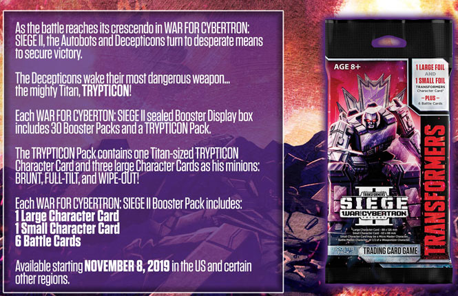 Transformers TCG Announce Wave 4