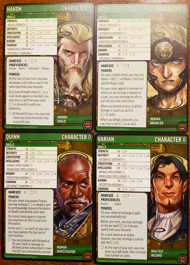 character cards