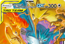 Moltres & Zapdos & Articuno-GX (Hidden Fates HIF 44)