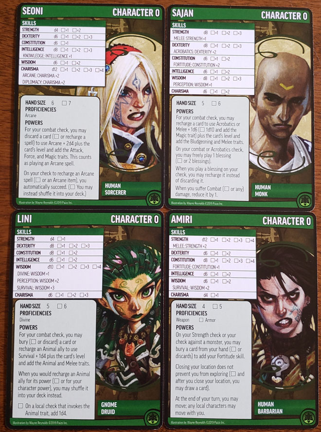 Pathfinder Adventure Card Game: Core Set, Board Game