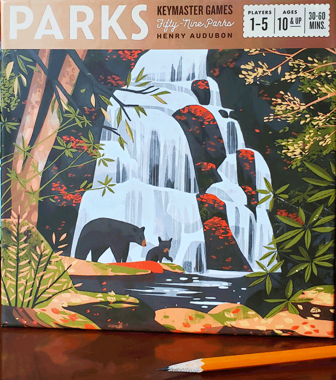 Parks Board Game Box