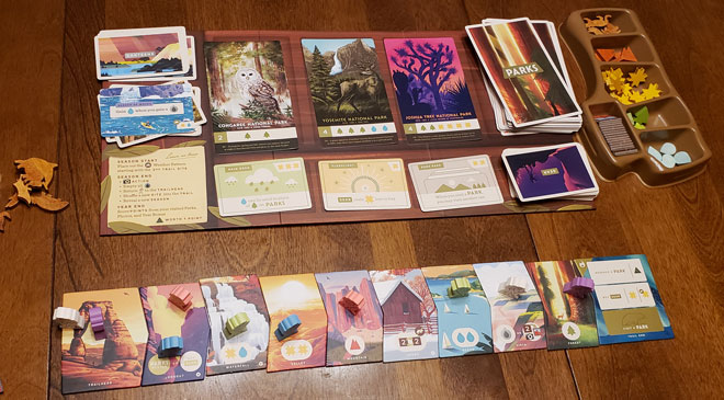 PARKS, Board Game