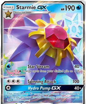 Starmie-GX (Hidden Fates HIF 14)