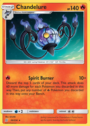 PrimetimePokemon's Blog: Chandelure -- Phantom Forces Pokemon Card Review