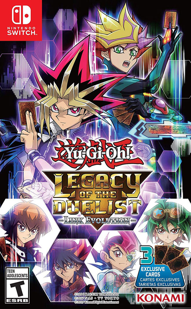 Yu-Gi-Oh! Legacy of the Duelist: Link Evolution - Nintendo Switch Cover