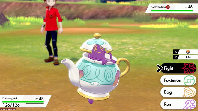 Polteageist Category: Black Tea Pokémon