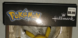 Pikachu Holiday Ornament