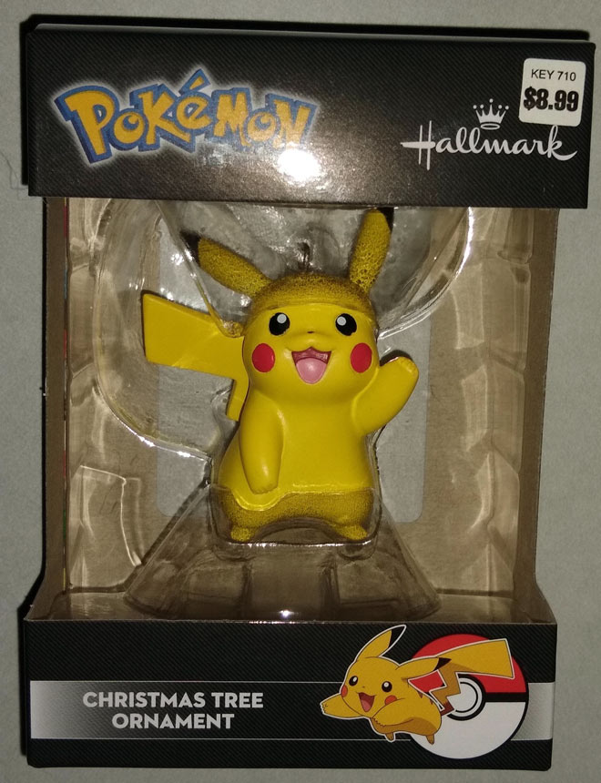 Pikachu Holiday Ornament