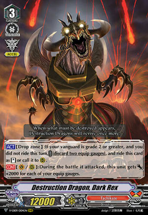 Destruction Dragon, Dark Rex - V