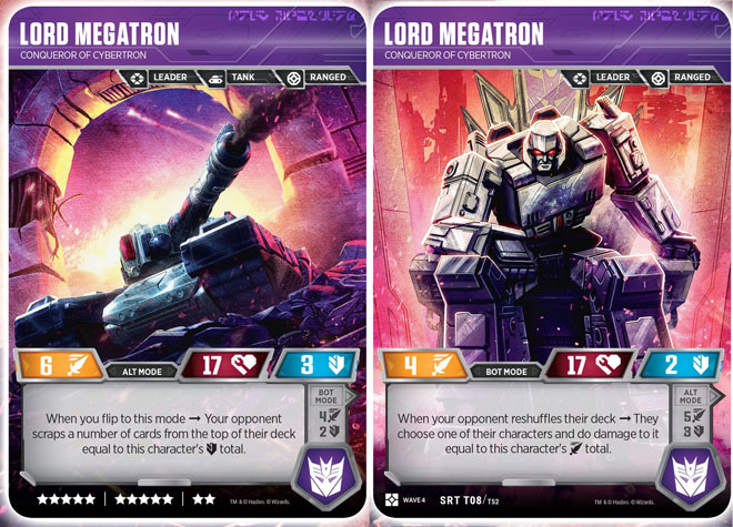 Wave 4 War For Cybertron Siege II Transformers TCG Character Cards