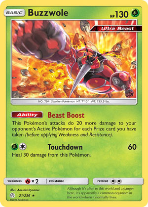 Buzzwole (Cosmic Eclipse CEC 21)