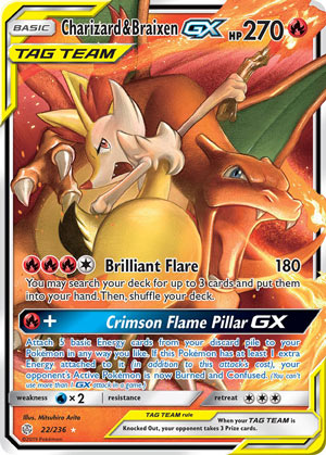 Charizard Braixen Gx 10 Top 11 Pokemon Cards In Cosmic