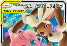 Mega Lopunny & Jigglypuff-GX (Cosmic Eclipse CEC 165)