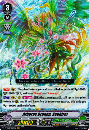 Arboros Dragon, Sephirot (V Series)