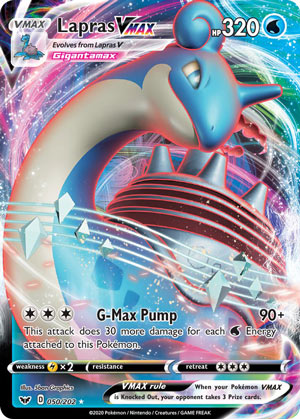 Carta Pokemon Vmax Rainbow