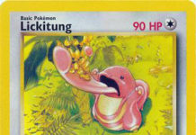 Lickitung - 38/64 - Uncommon 1st Edition