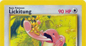 Lickitung - 38/64 - Uncommon 1st Edition