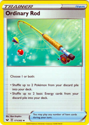 dybde systematisk Til meditation Ordinary Rod - Top 11 Pokemon Cards in Sword & Shield #10 - Pojo.com