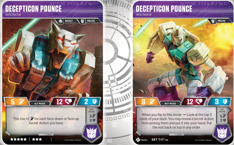 Transformers TCG Singles Wave 5 Character Cards Titan Masters Attack