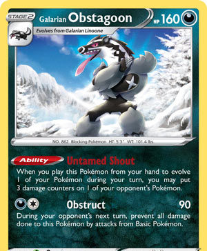 Galarian Obstagoon