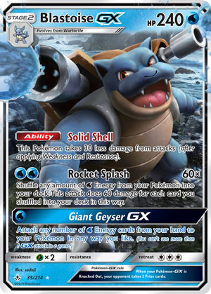 Blastoise-GX (Unbroken Bonds UNB 35)