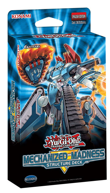 Yu-Gi-Oh! 2020 ENGLISH Mechanized Madness Structure Deck 