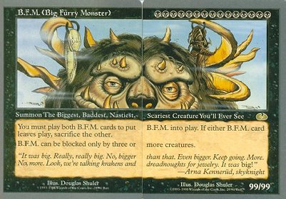 B.F.M. (Big Furry Monster)