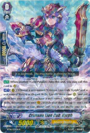 Crimson Lion Cub, Kyrph