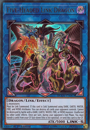 Horus, the Black Flame Dragon from Yu-Gi-Oh translated into Magic