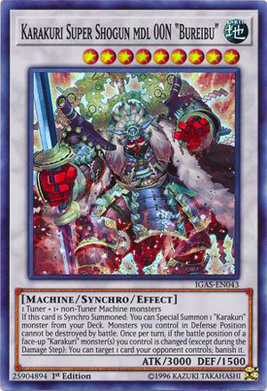 Karakuri Super Shogun mdl 00N "Bureibu"