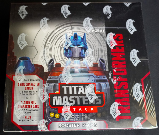 Wave 5 Transformers TCG Titan Masters Attack Sealed Booster Pack