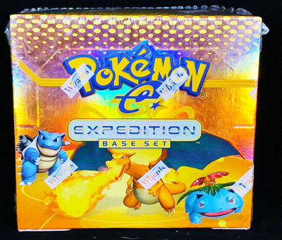 Pokemon English Unlimited Expedition Base Set Booster Box Sealed