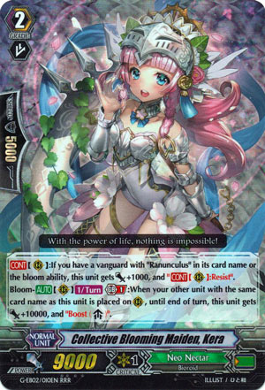 Collective Blooming Maiden, Kera