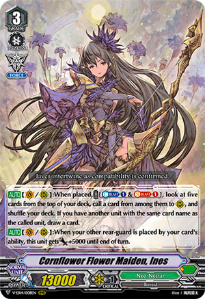 Cornflower Flower Maiden, Ines (V Series)