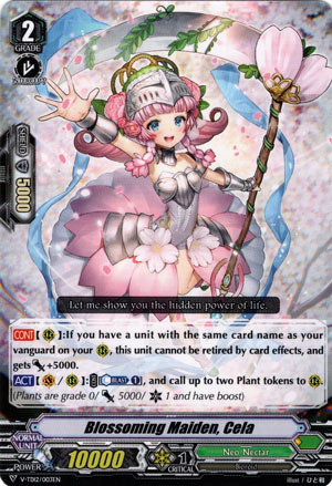 Blossoming Maiden, Cela (V Series)