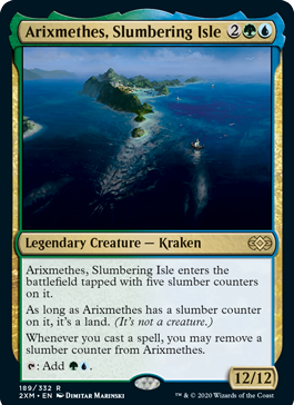 Arixmethes, Slumbering Isle