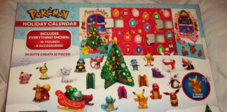 Pokémon advent calendar