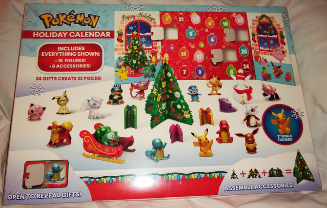 Pokémon advent calendar 
