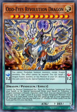 Odd-Eyes Revolution Dragon