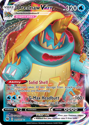 Awakening opføre sig Spectacle Drednaw VMAX - Top 10 Pokemon Cards in Champion's Path #2 - Pojo.com