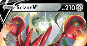 Scizor V - Darkness Ablaze