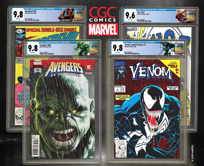 CGC Marvel Labels