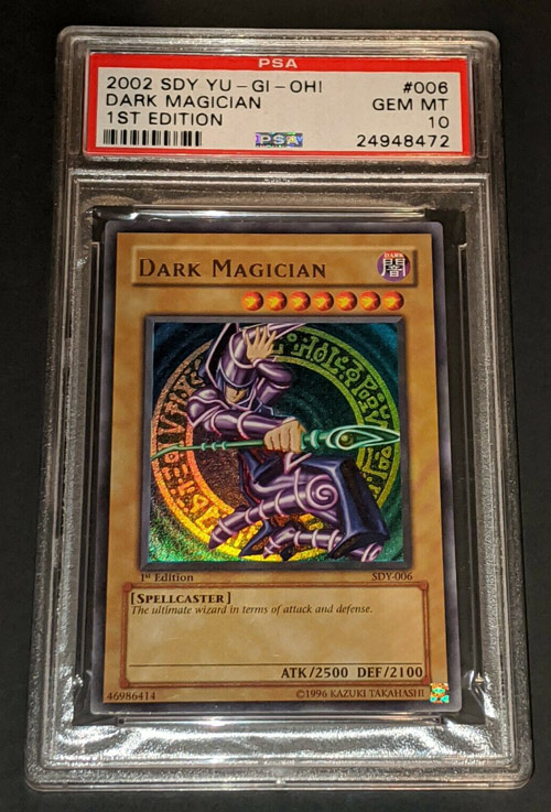 PSA 10 1st SDY DARK MAGICIAN -USA English Starter 