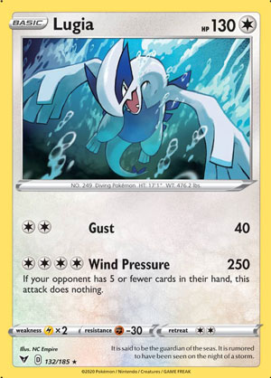 Lugia - Vivid Voltage Pokemon Review 