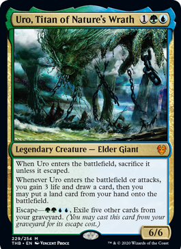 Uro, Titan of Nature’s Wrath – Top 10 MTG Cards of 2020 #1 Uro, Titan of Nature's Wrath