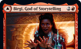 Birgi, God of Storytelling