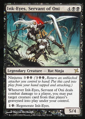 Ink-Eyes, Servant of Oni