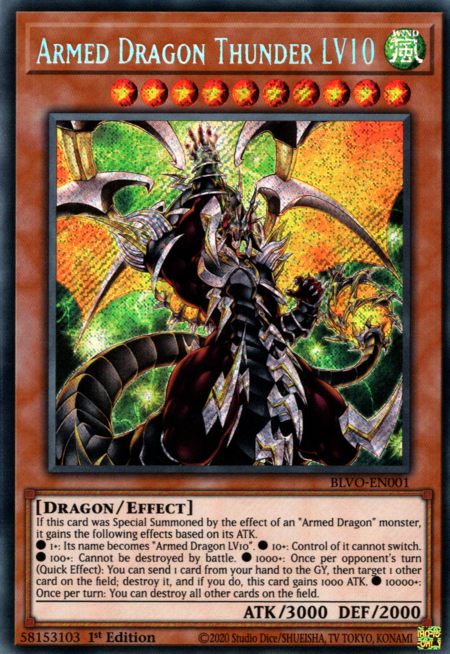 armed dragon thunder Lv3 Values - MAVIN