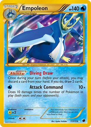 EMPOLEON is the BEST WATER STARTER POKEMON!