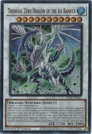 Trishula, Zero Dragon of the Ice Barrier